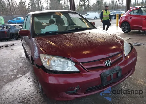 2004 Honda Civic Ex z USA, uszkodzony, nr VIN 2HGES26784H539162